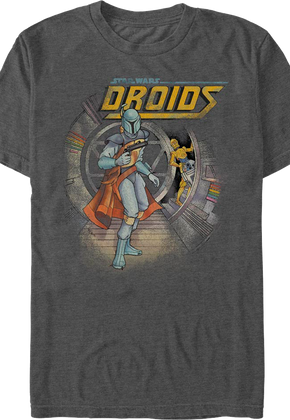 Droids Comic Book Cover Star Wars T-Shirt
