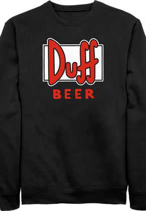 Duff Beer Logo Simpsons Sweatshirt