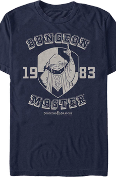 Dungeon Master Collegiate Logo Dungeons & Dragons T-Shirt