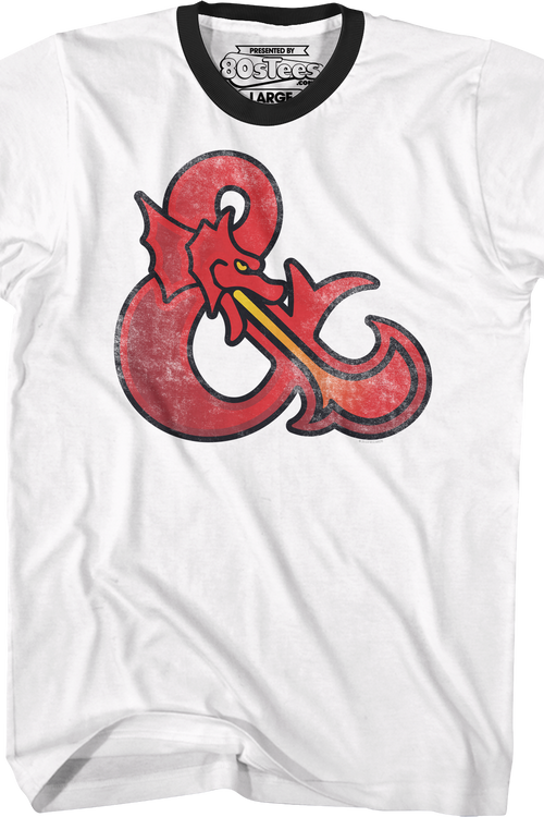 Dungeons & Dragons Logo Ringer Shirtmain product image