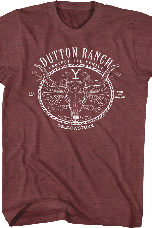 Dutton Ranch Protect The Family Yellowstone T-Shirtmain product image