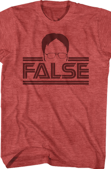 Dwight Schrute False The Office T-Shirt