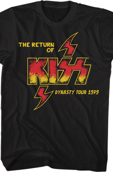 Dynasty Tour 1979 KISS T-Shirt