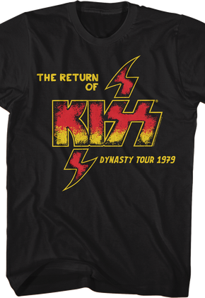 Dynasty Tour 1979 KISS T-Shirt