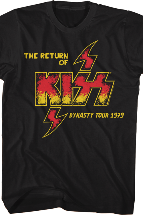 Dynasty Tour 1979 KISS T-Shirtmain product image