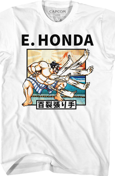 E. Honda Hundred Hand Slap Street Fighter T-Shirt