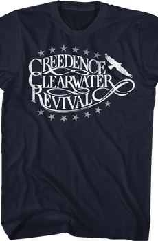 Eagle Logo Creedence Clearwater Revival T-Shirt