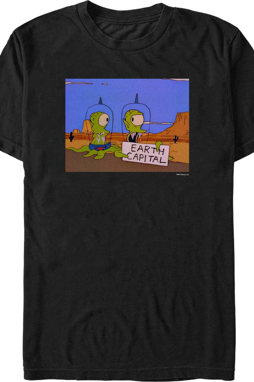 Earth Capital The Simpsons T-Shirtmain product image