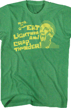 Eat Lightning and Crap Thunder Rocky T-Shirt