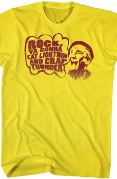 Mickey Eat Lightning And Crap Thunder Rocky T-Shirt