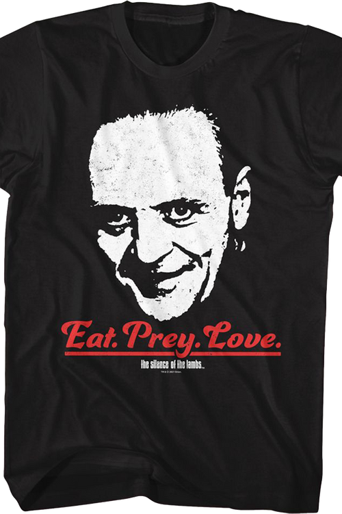Eat Prey Love Silence of the Lambs T-Shirtmain product image