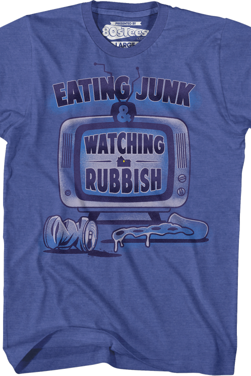 Eating Junk & Watching Rubbish Home Alone T-Shirtmain product image