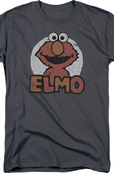 Elmo Illustration Sesame Street T-Shirt