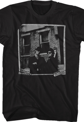 Elwood and Jake Photograph Blues Brothers T-Shirt