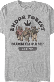 Endor Forest Summer Camp Star Wars T-Shirt