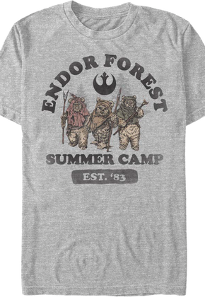 Endor Forest Summer Camp Star Wars T-Shirt