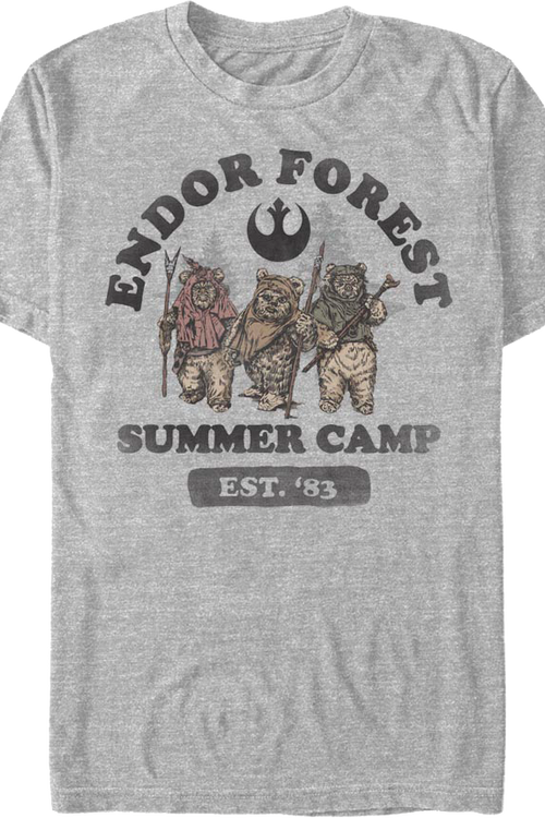 Endor Forest Summer Camp Star Wars T-Shirtmain product image