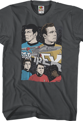 Enterprise Crew Star Trek T-Shirt
