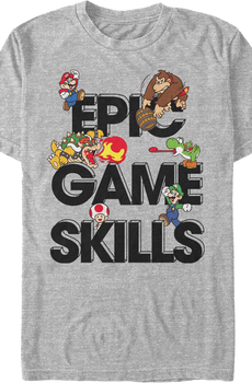 Epic Game Skills Nintendo T-Shirt