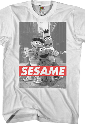 Ernie Elmo Bert Sesame Street T-Shirt