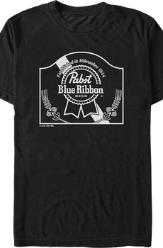 Established in Milwaukee Pabst Blue Ribbon T-Shirt