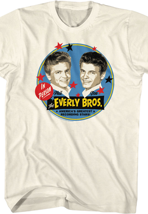 Phil & Don Everly Brothers T-Shirt