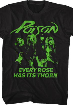 Every Rose Has Its Thorn Poison T-Shirt