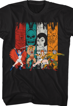 Evil Brush Strokes Masters of the Universe T-Shirt