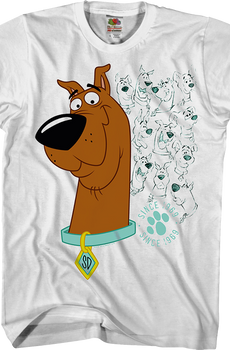Evolution Of Scooby-Doo T-Shirt