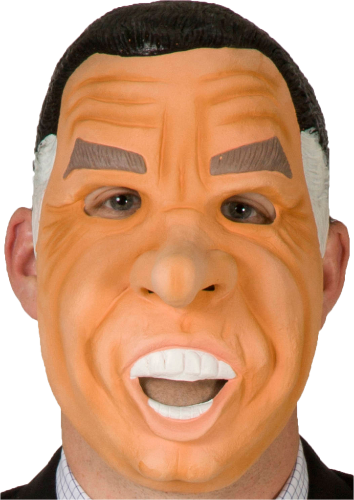 Ronald Reagan Latex Mask - Full Head Halloween Costume, Point Break Movie, Adult Unisex