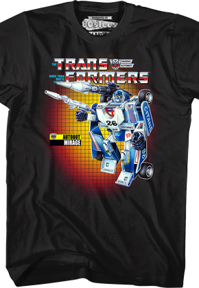Box Art Mirage Transformers T-Shirt