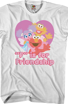 F is for Friendship Sesame Street T-Shirt