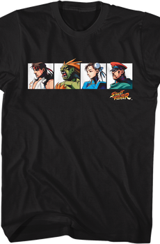 Fab Four Street Fighter T-Shirt