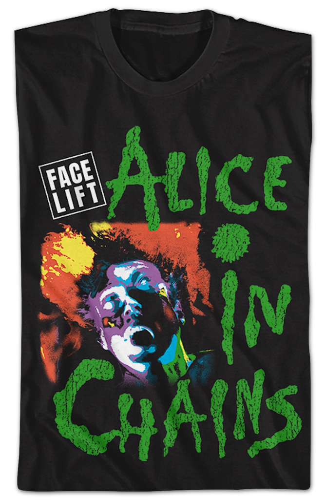 Facelift Tour Front Back Alice In Chains T Shirt