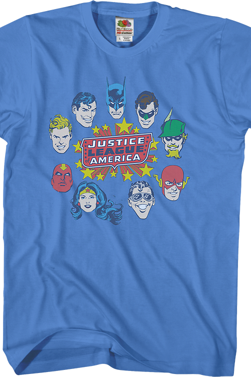 Faces Justice League T-Shirtmain product image