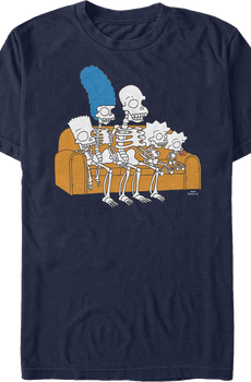 Family Skeletons The Simpsons T-Shirt
