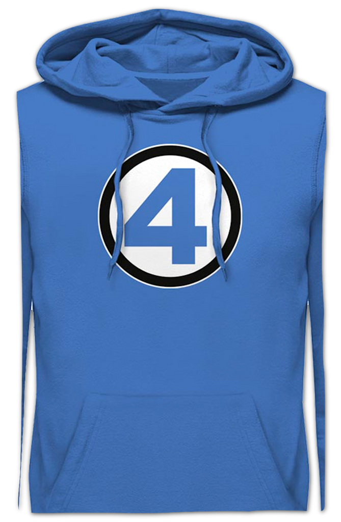 Fantastic Four Logo Marvel Comics Hoodie - Main Image
