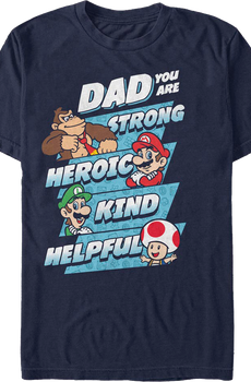 Father's Day Nintendo All-Stars T-Shirt