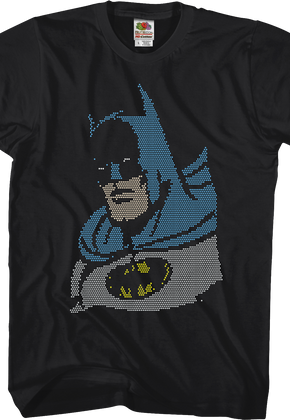 Faux Knit Batman T-Shirt