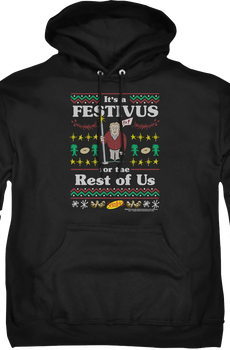 Faux Ugly Festivus Sweater Seinfeld Hoodie