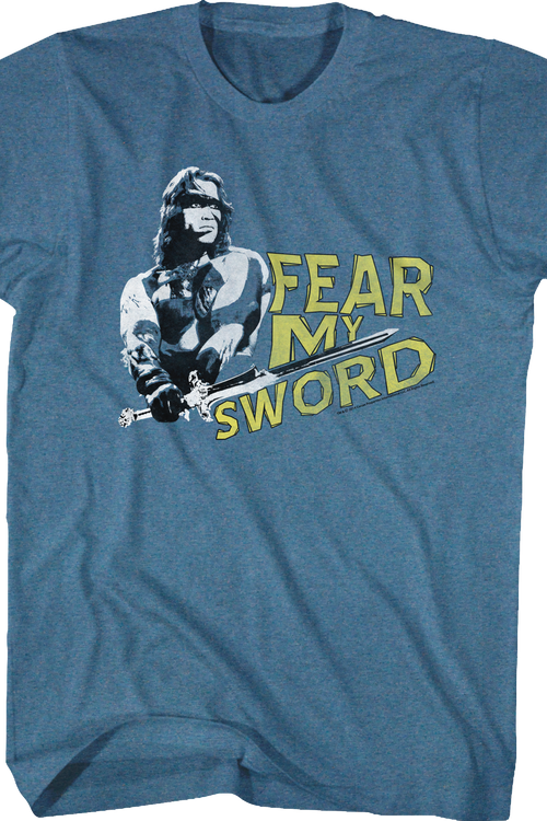 Fear My Sword Conan Shirtmain product image
