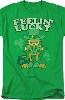 Feelin' Lucky Garfield T-Shirt