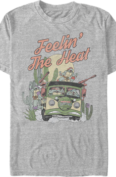 Feelin' The Heat Teenage Mutant Ninja Turtles T-Shirt