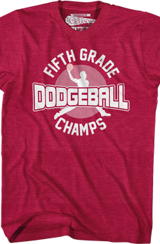 Fifth Grade Dodgeball Champs T-Shirt