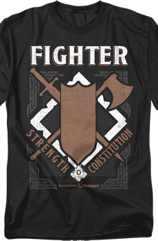 Fighter Logo Dungeons & Dragons T-Shirt