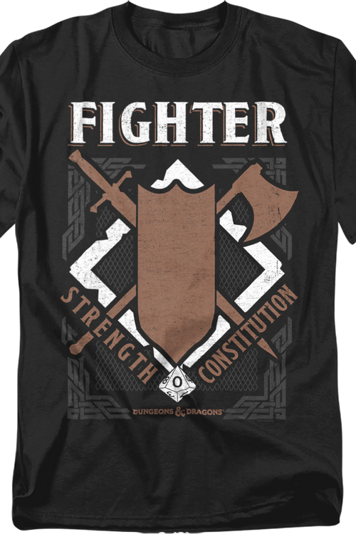 Fighter Logo Dungeons & Dragons T-Shirtmain product image