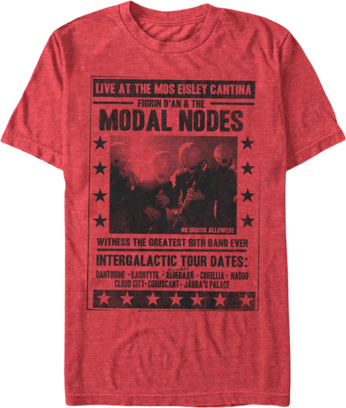 Figrin D'an and the Modal Nodes Star Wars T-Shirtmain product image