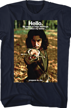 Hello My Name Is Inigo Montoya Princess Bride Shirt