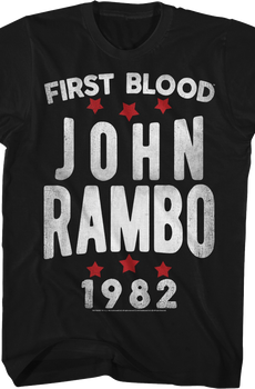 First Blood 1982 Rambo T-Shirt
