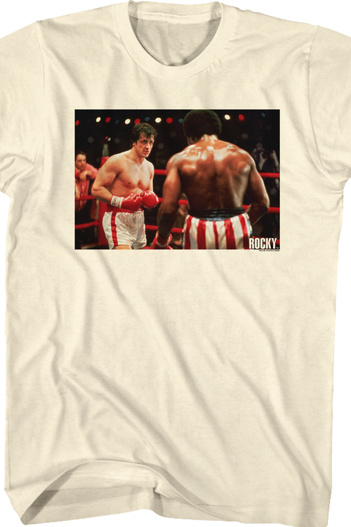 First Fight Apollo Creed vs Rocky Balboa T-Shirtmain product image